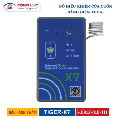 Bộ Điều Khiển Cửa Cuốn Bằng Điện Thoại TIGER-X7